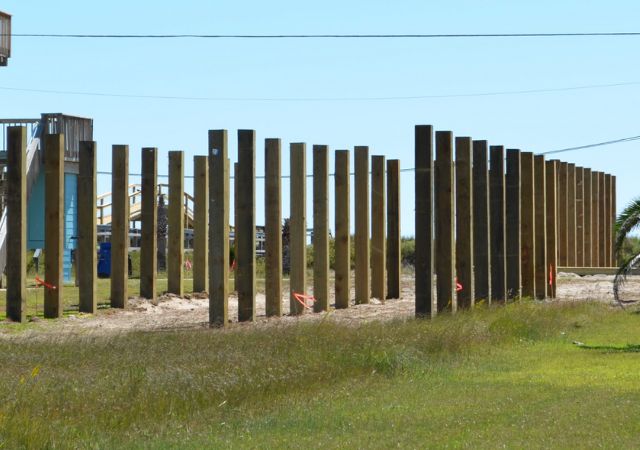 Texas Marine Pile Drivers Galveston TX wood pilings Galveston County
